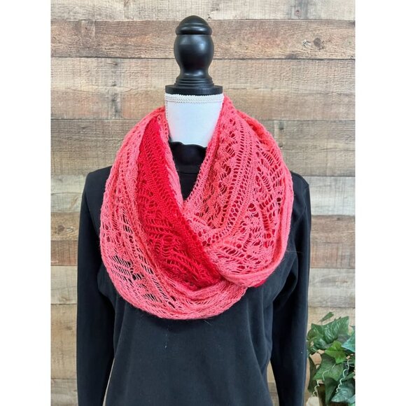 Old Navy Pink Coral Infinity Scarf - Picture 3 of 8